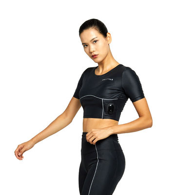 BODYTIME EMS Body Suit Naylon Siyah Bayan Bisiklet Tişörtü